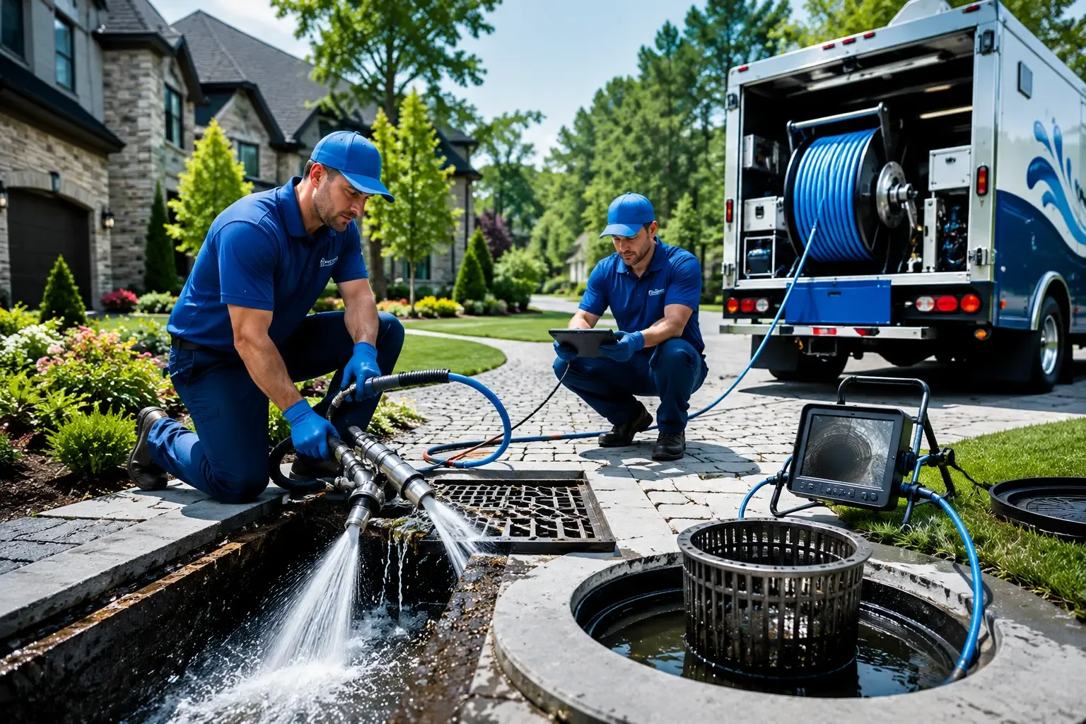 Local outdoor drain cleaning professionals in Donnellson, IL