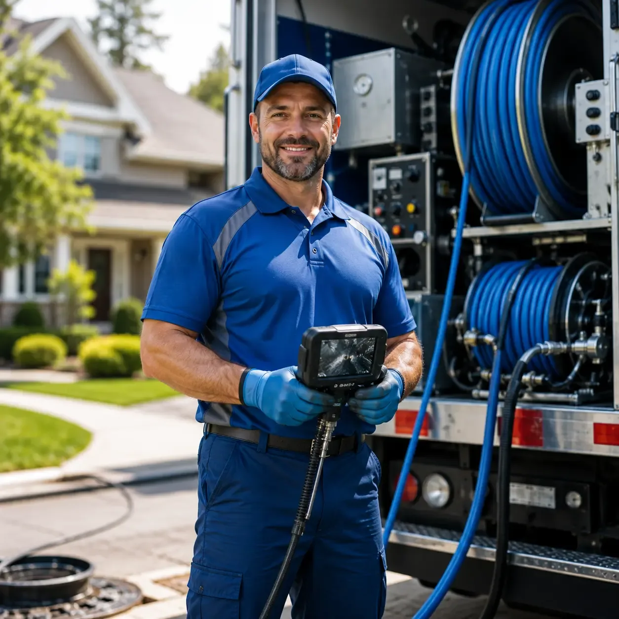 Local outdoor drain cleaning specialists in Donnellson, IL